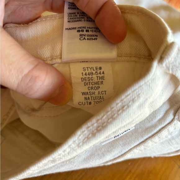 Mother Ditcher Crop Jeans sz 27 - Picture 12 of 12